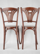 Pair of French bentwood bistro chairs - 1920s