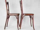 Pair of French bentwood bistro chairs - 1920s