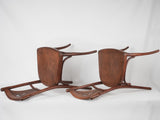 Pair of French bentwood bistro chairs - 1920s
