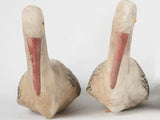 3 garden stork sculptures 16½"