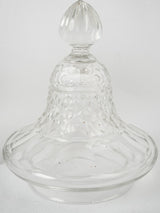 Vintage English cut crystal vases