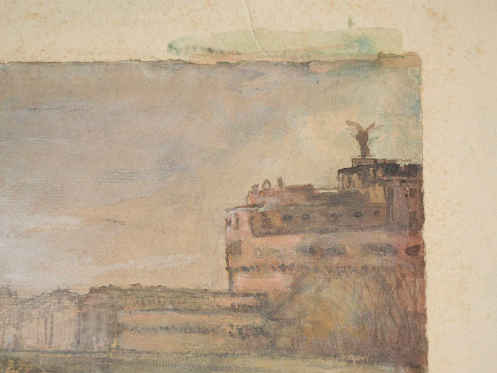 Historical mid-century pastel masterpiece  