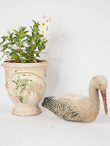3 garden stork sculptures 16½"