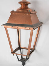 Large copper lantern - 8 available 31½"