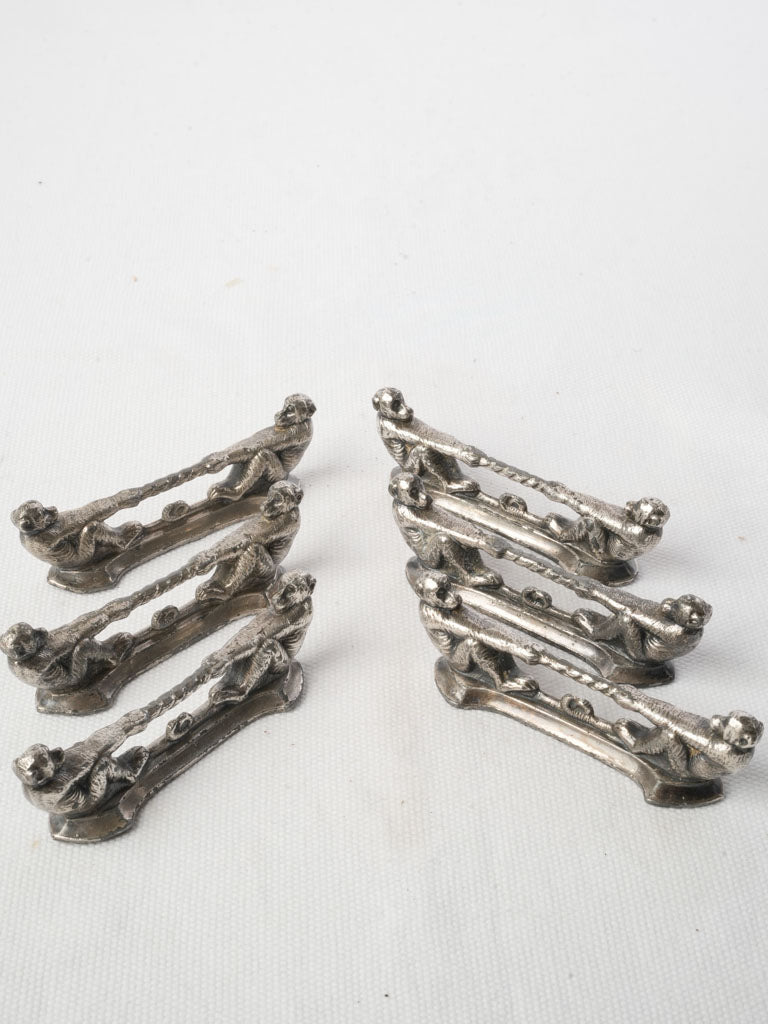 Expressive detailing silvered bronze novelties  