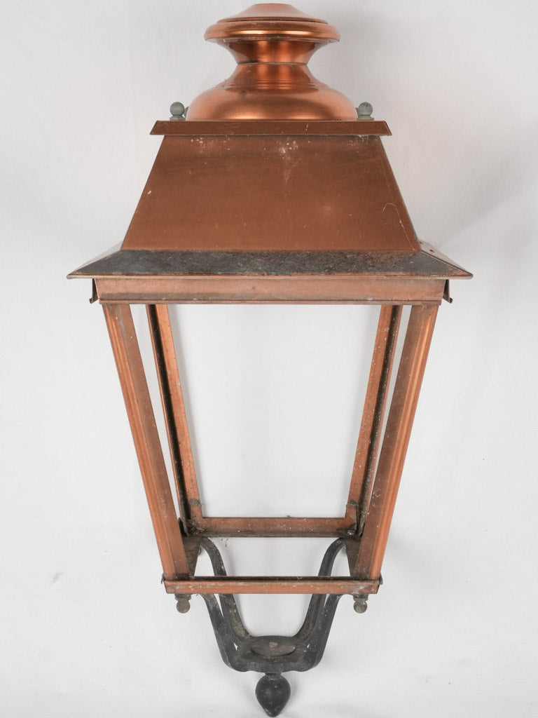 Large copper lantern - 8 available 31½"