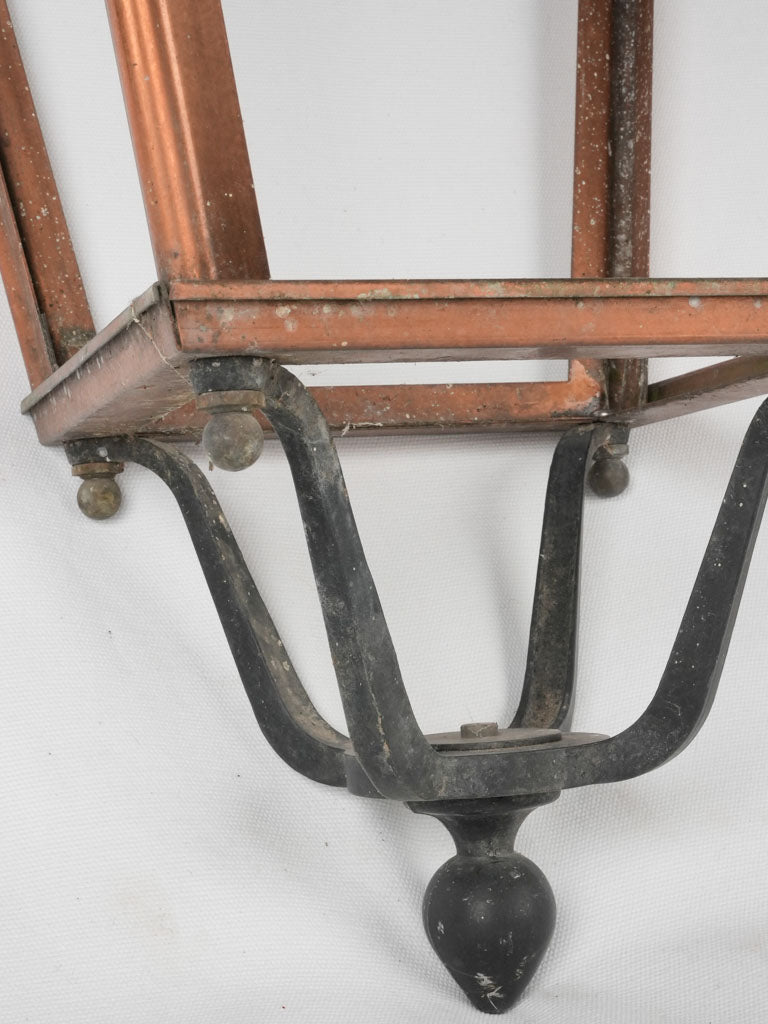 Large copper lantern - 8 available 31½"