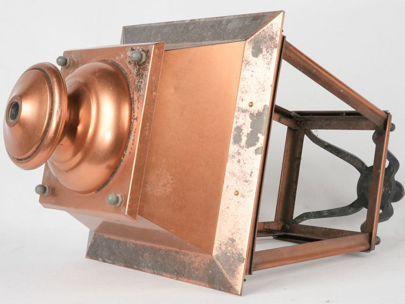 Large copper lantern - 8 available 31½"