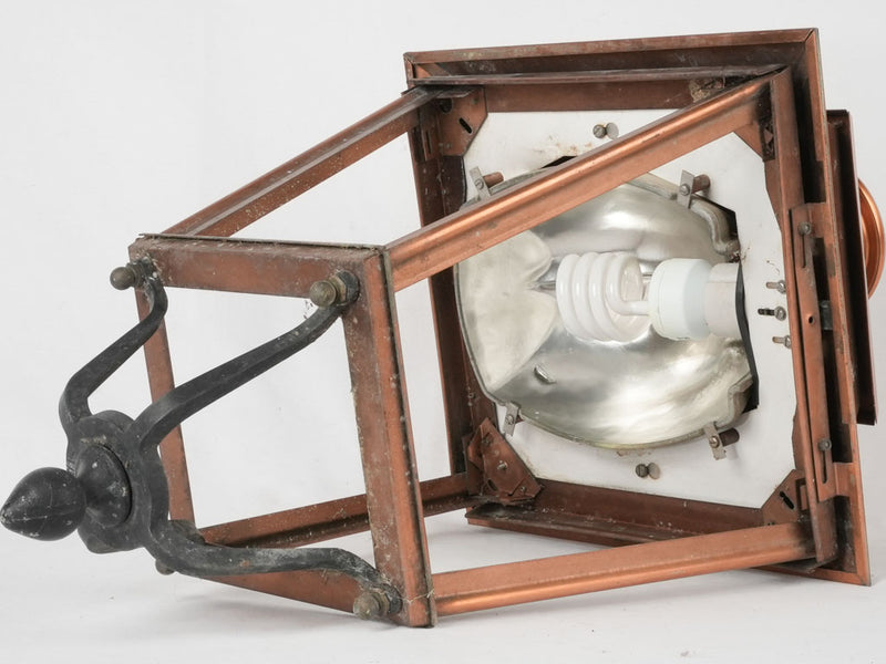 Large copper lantern - 8 available 31½"