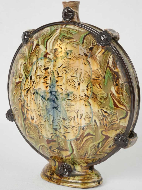 Rare Art Nouveau French ceramic pitcher