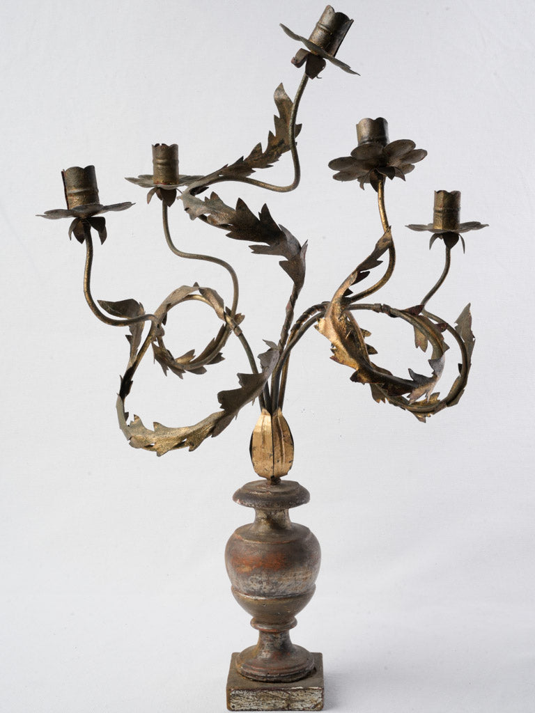 Elegant crafted candelabra 