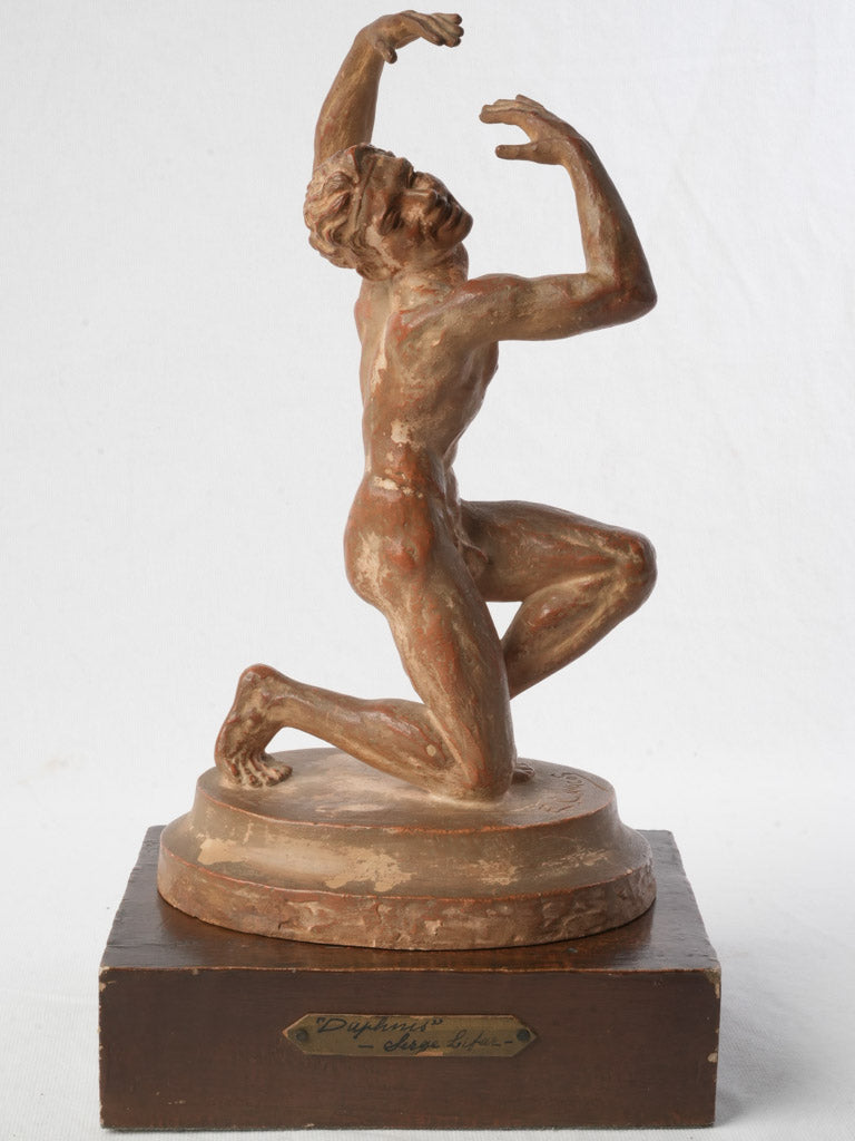 Signed classical art statue