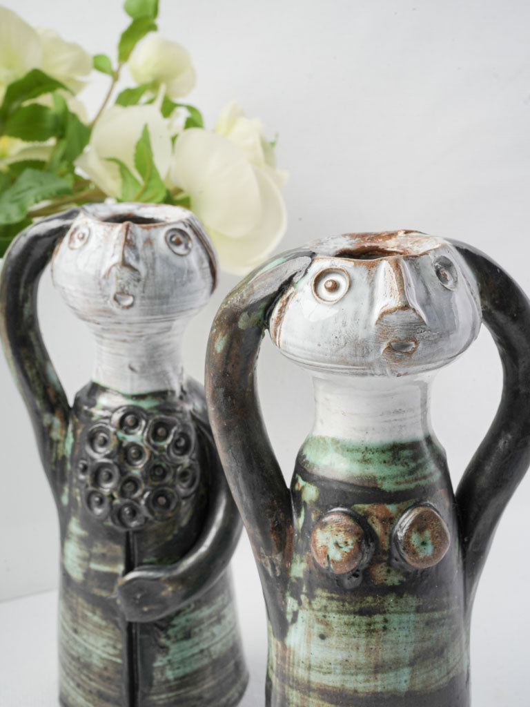 Whimsical 1980s Pouchain ceramics  