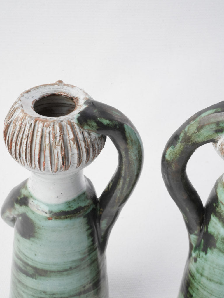 Artisanal crafted hollowed-head holders  
