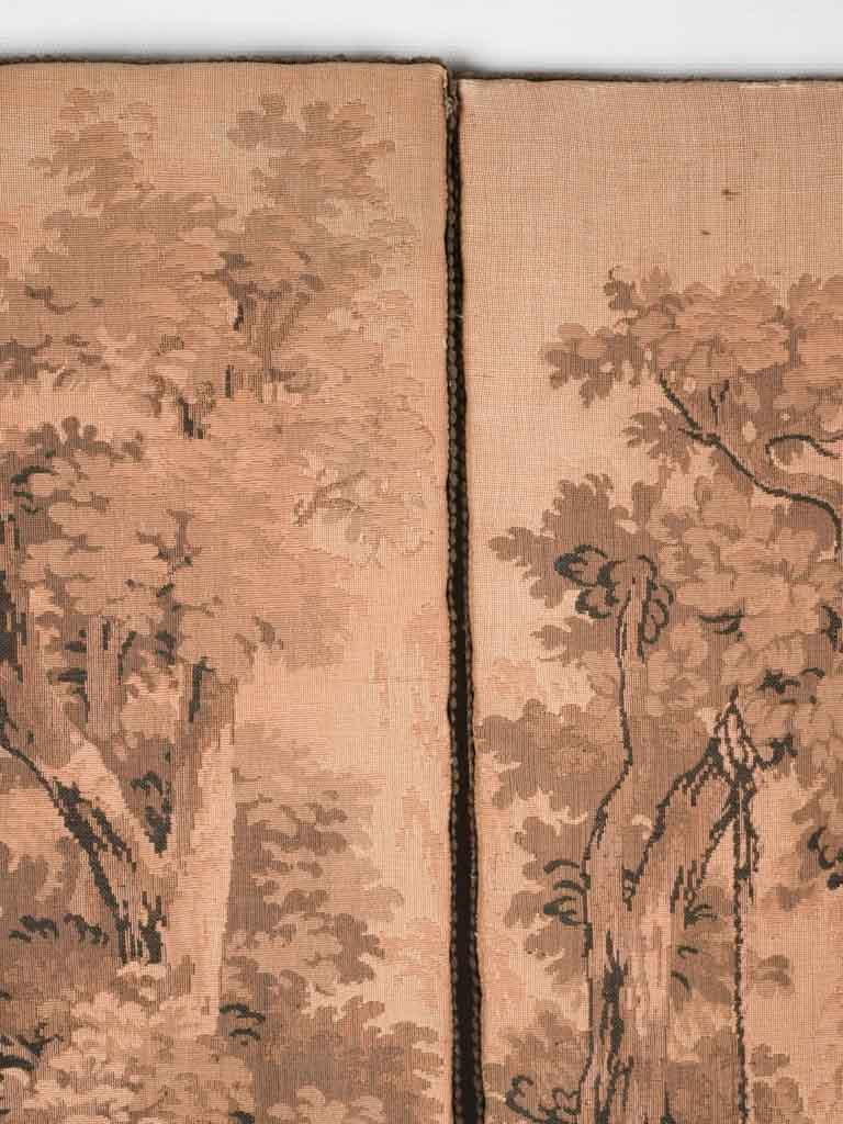 Pair of 19th century Romantic tapestries 41¼" x 25¼"