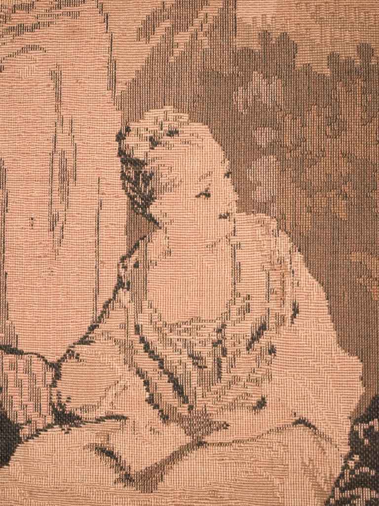 Pair of 19th century Romantic tapestries 41¼" x 25¼"