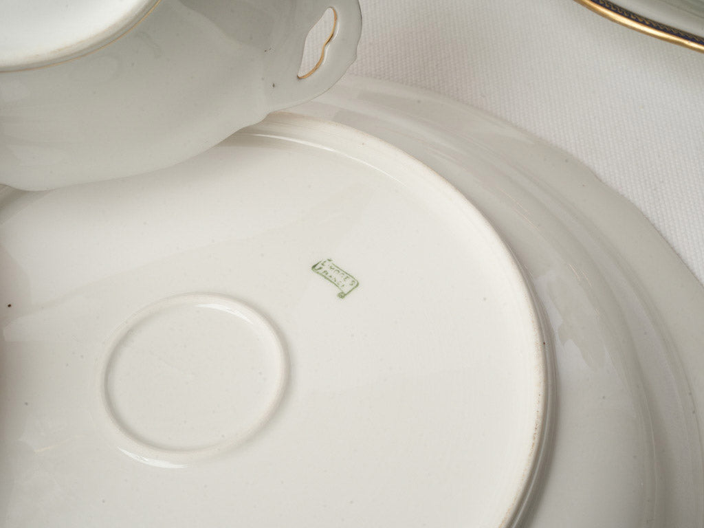 Exquisite White Porcelain French Dinnerware