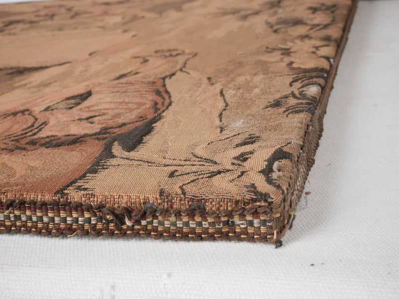 Pair of 19th century Romantic tapestries 41¼" x 25¼"