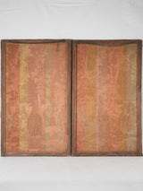 Pair of 19th century Romantic tapestries 41¼" x 25¼"