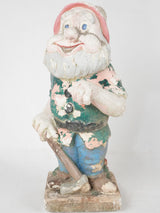 Mid century garden dwarf - Happy (Snow White & the 7 dwarfs) 19"