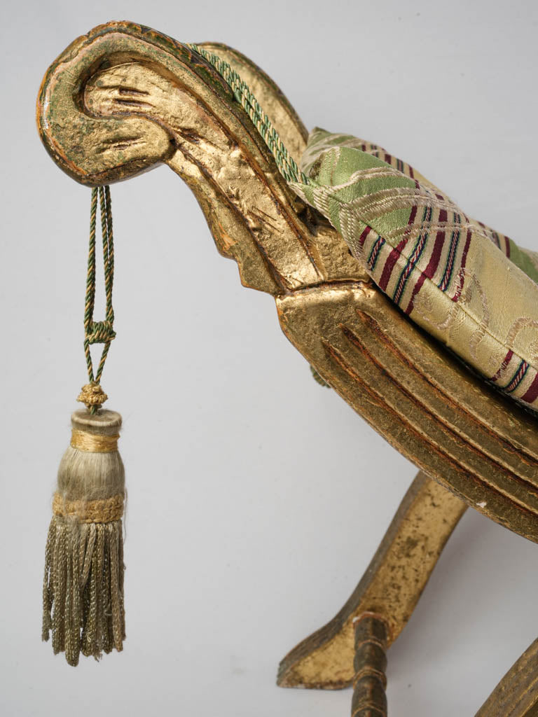Luxurious early-1900s armchair