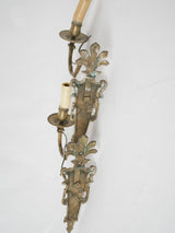 Stylish, French Louis XVI bronze sconce 