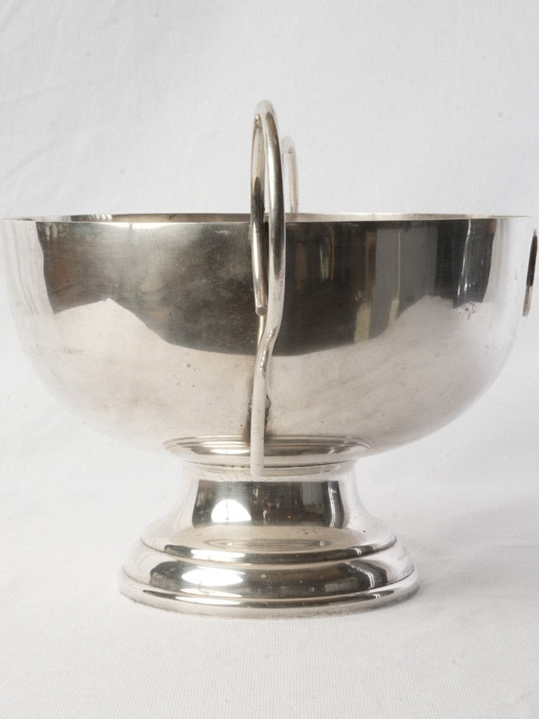 Elegant ploughing scene medallion cooler  