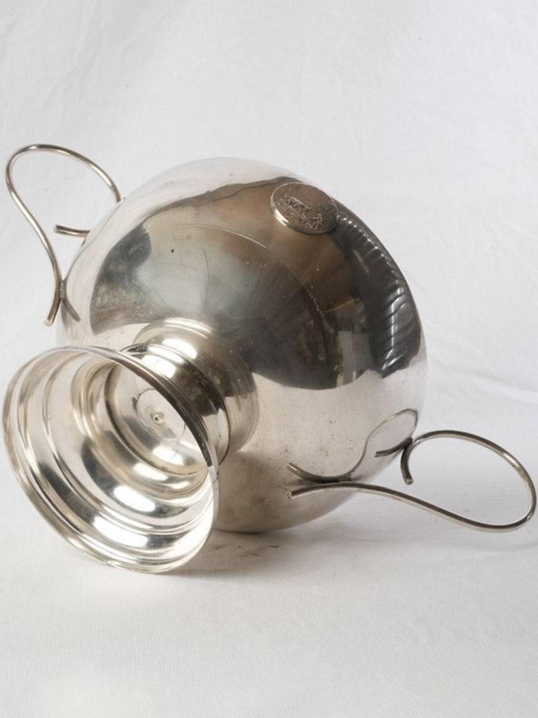 Polished mid-century wine chiller  