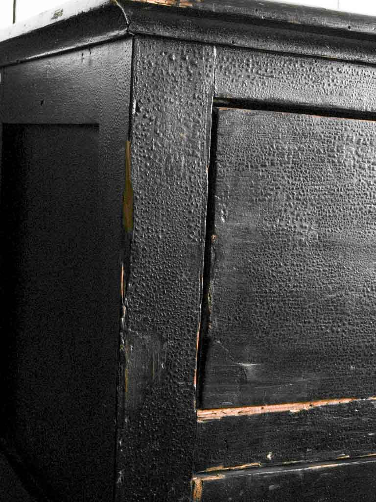 Rustic ebonized furniture  