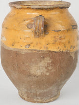 French terracotta rustic confit container