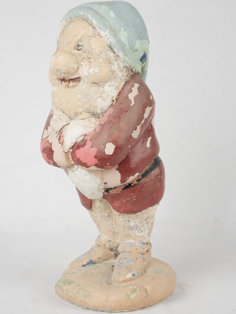 Mid century garden dwarf - Grumpy (Snow White & the 7 dwarfs) 19¾"