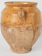 Rustic 19th-century French pottery vessel
