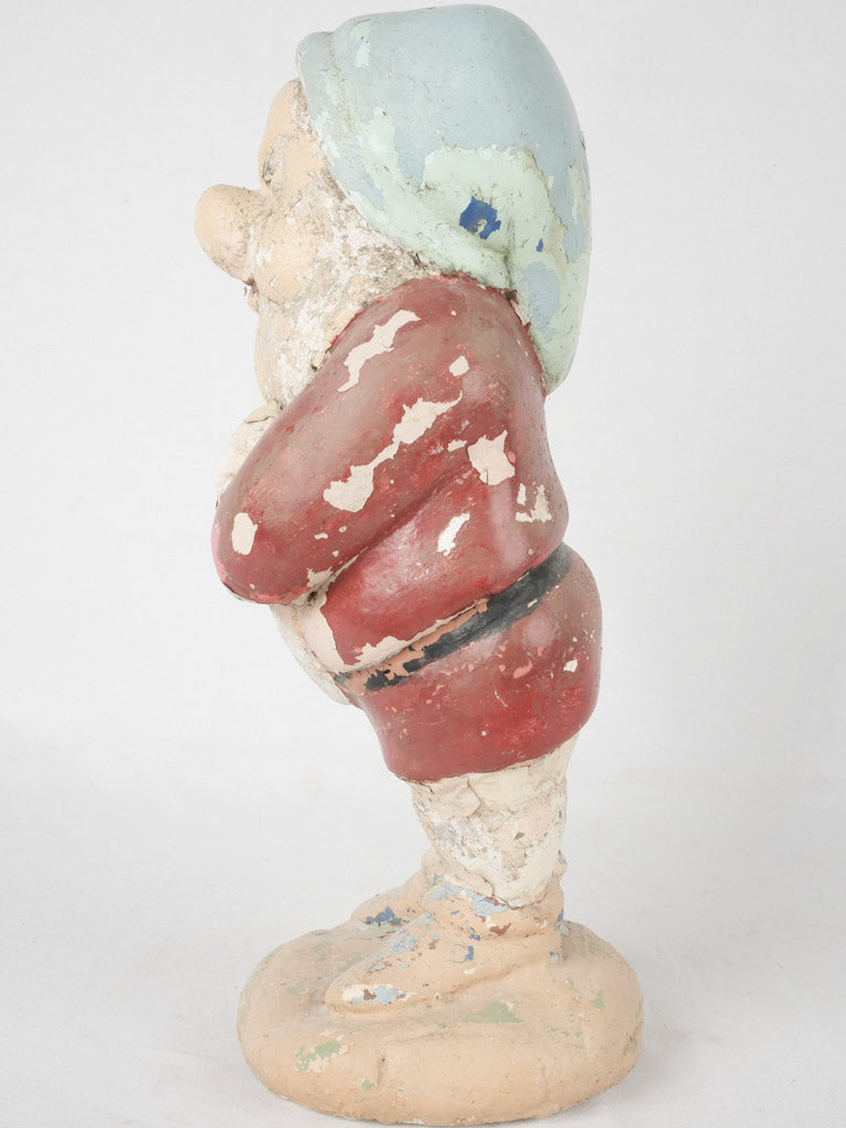 Mid century garden dwarf - Grumpy (Snow White & the 7 dwarfs) 19¾"