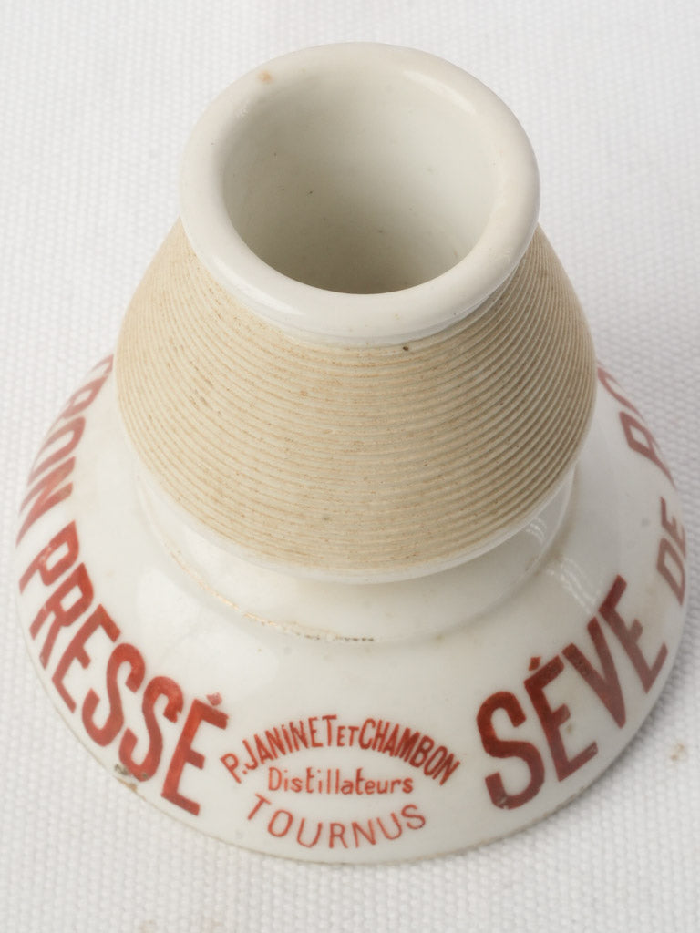 Antique French advertising striker  