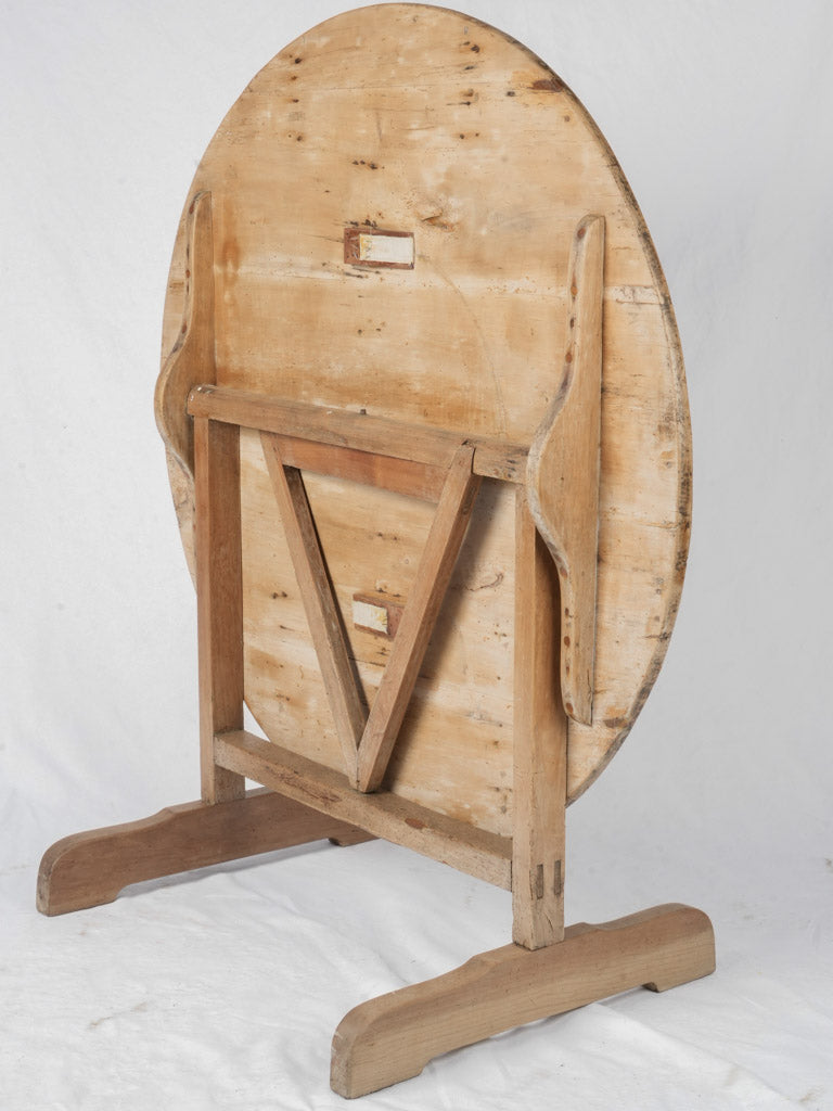 Charming distressed fir tasting table  
