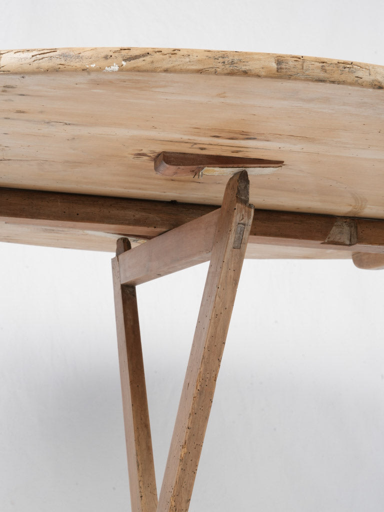 Historical French wine cellar table  