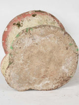 Mid century cement garden mushroom 13¾"