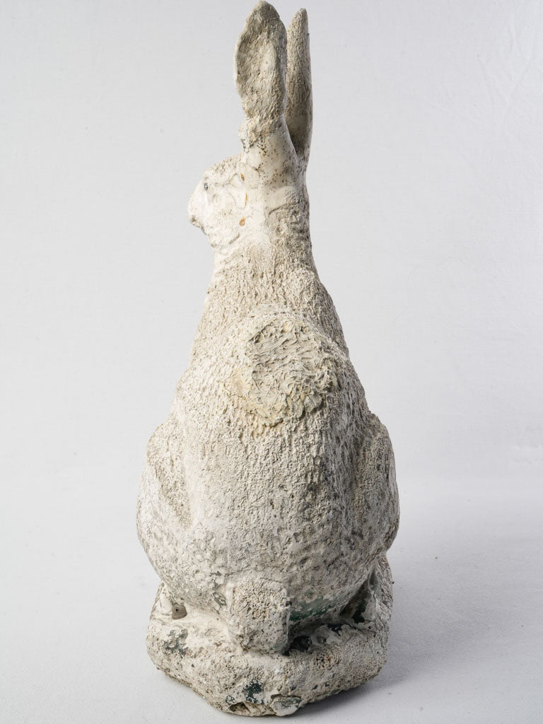 Pastoral French plaster hare  
