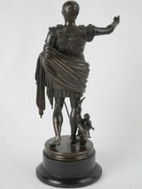 Rare Classical Bronze Emperor Figure