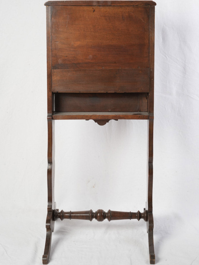 Scalloped apron secrétaire desk
