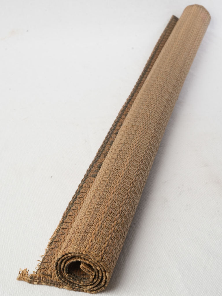 Compelling conversation piece advertising mat