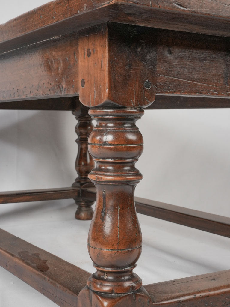 Vintage walnut coffee table 46¾" x 25¼"