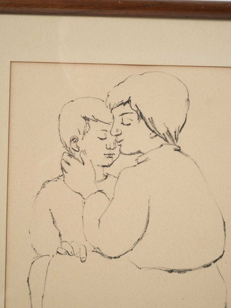 Monochrome Quiet Scene Artwork