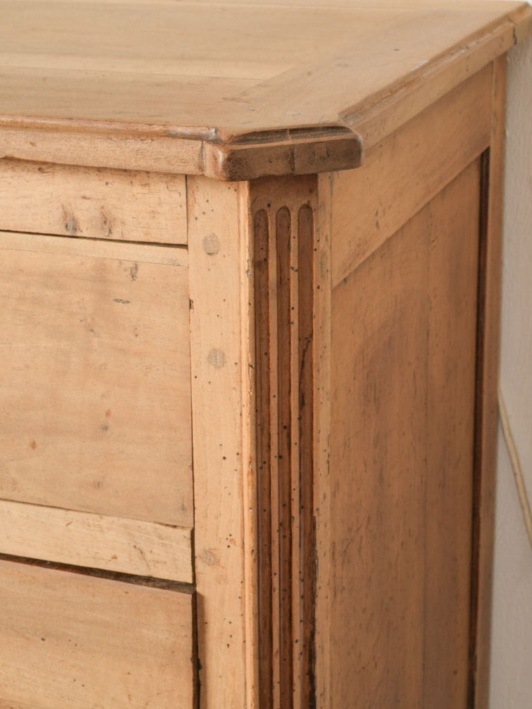 Light-worn aged pine chest  