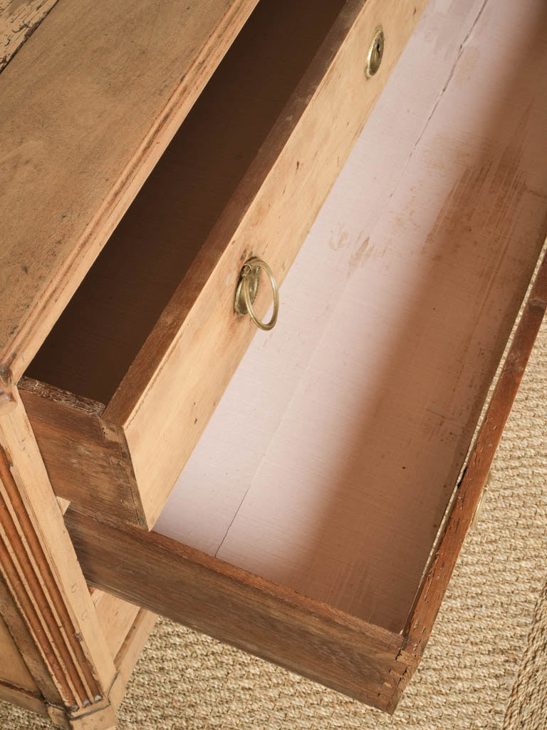 Relaxed character antique chest  