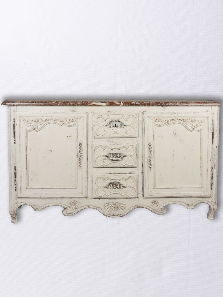 Louis XV marble buffet 66½"