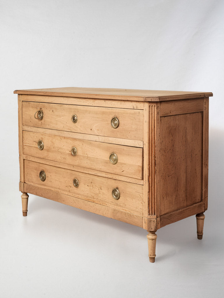 French Neoclassical Commode in Stripped Pine Circa 1800 - 31" x 44½"