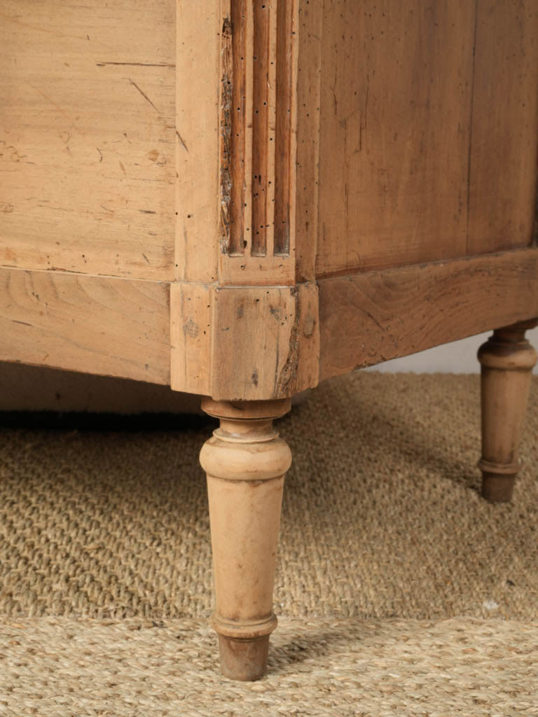Layered history pine commode  