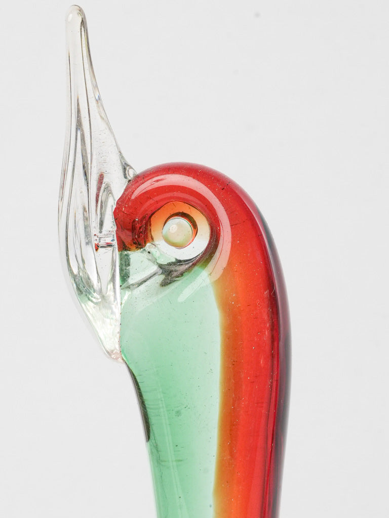 Striking decorative Murano glass figurines