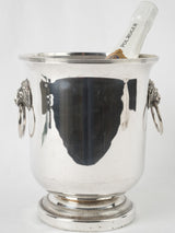 Classic 19th-century silverplate ice bucket